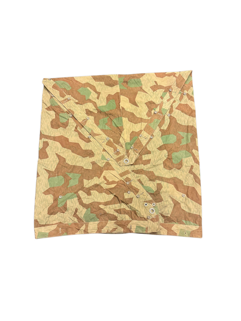 Original German Wehrmacht M31 Splittertarn camouflage shelter quarter