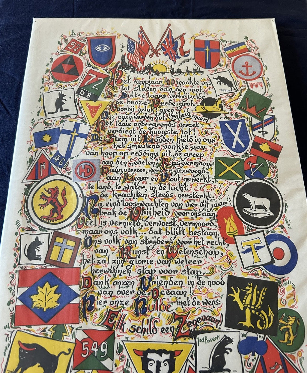 Oorkonde Bevrijding Nederland