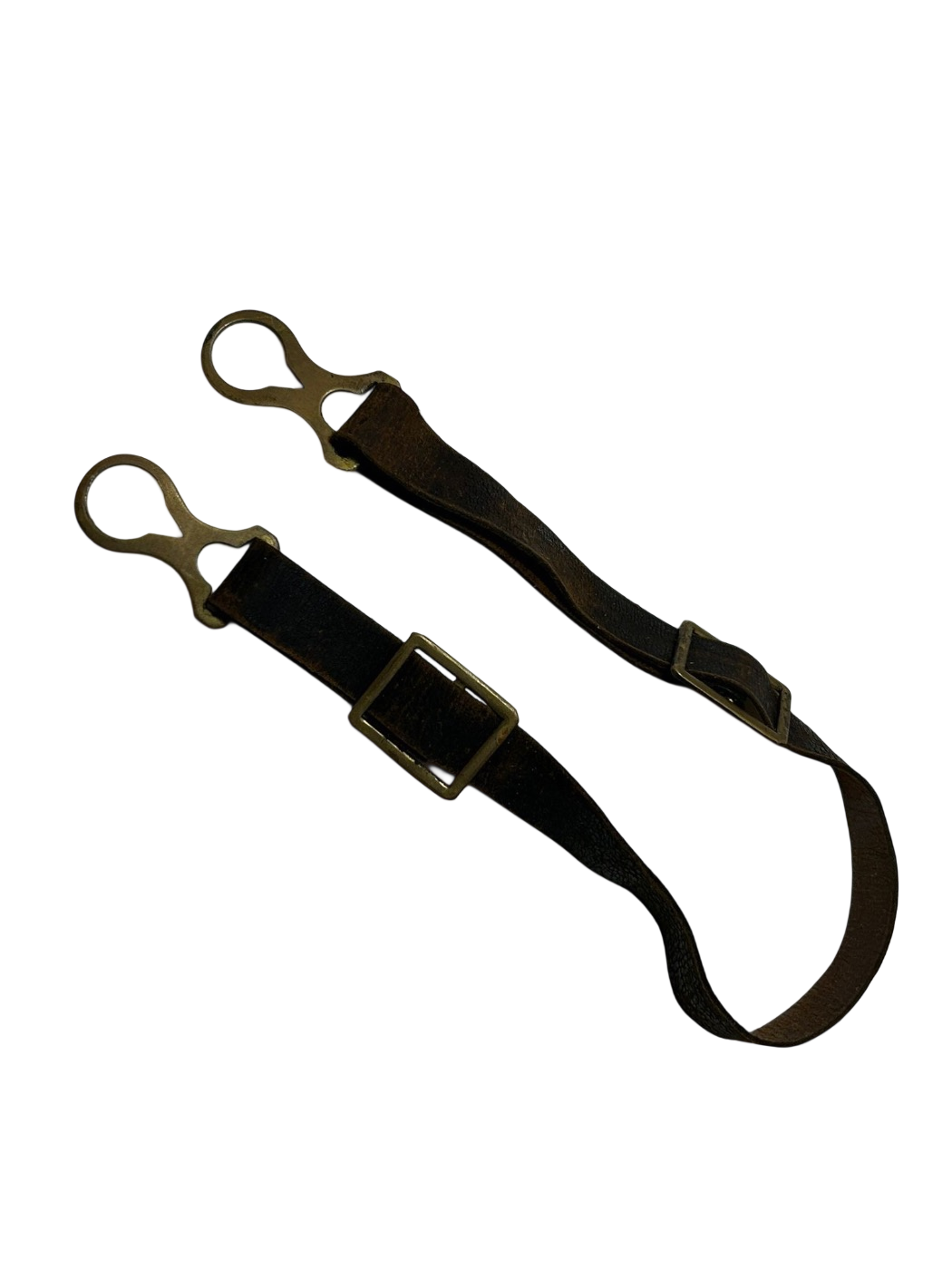 sangle de casque en cuir Pickelhaube