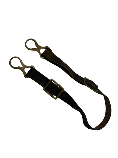 sangle de casque en cuir Pickelhaube