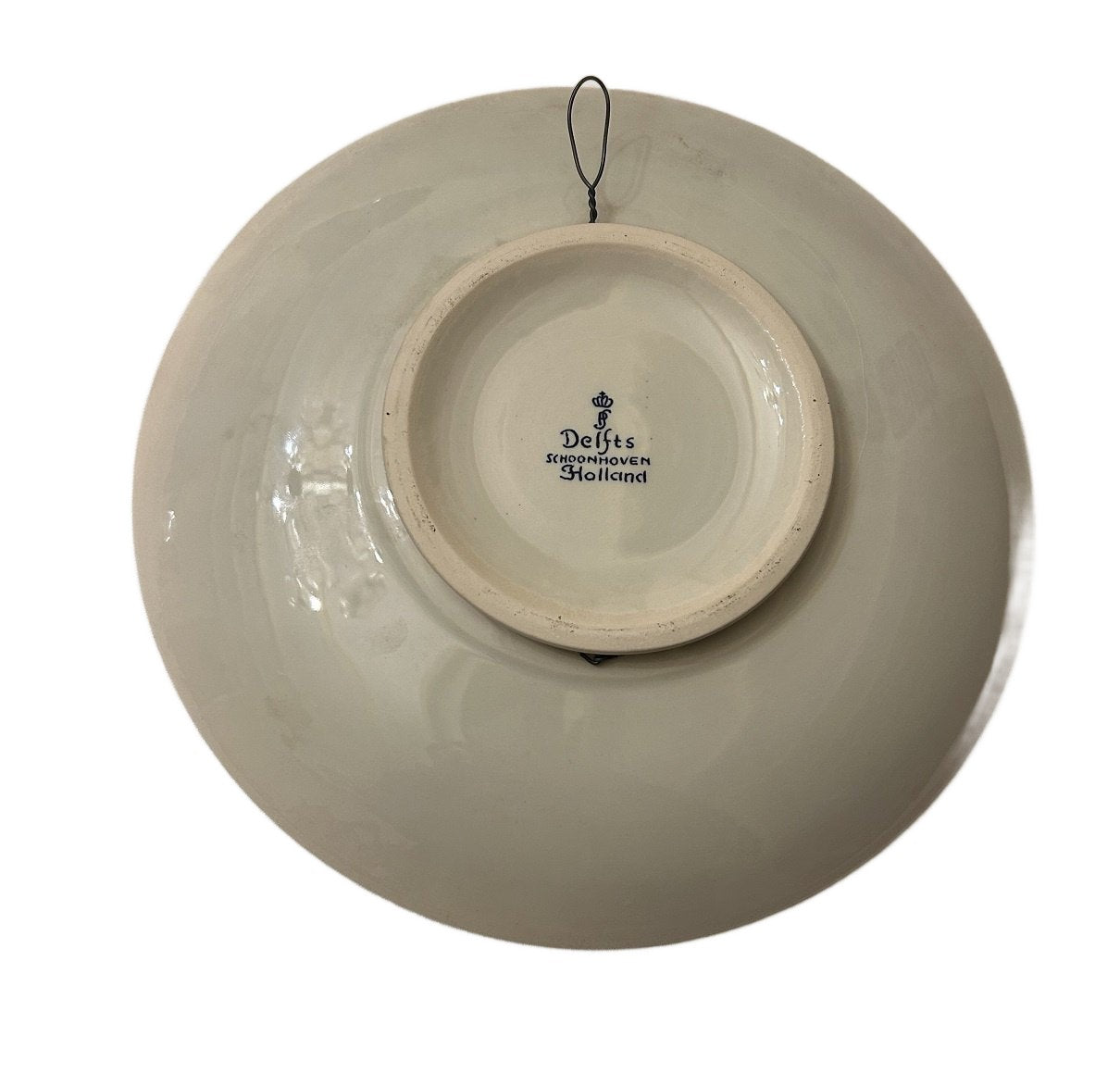 Porseleine bord 75 jaar Koninklijke Marechausseevereniging