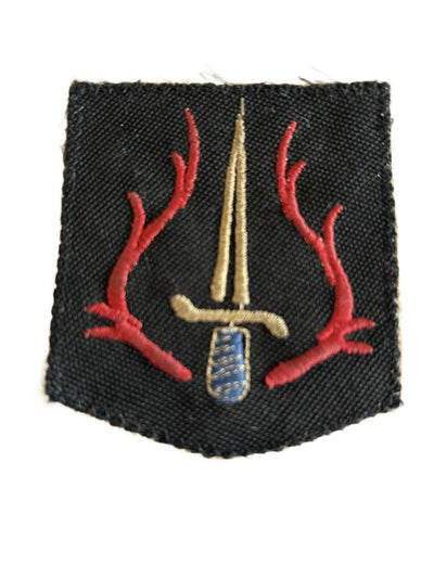 Emblème de manche de l'armée néerlandaise dans les troupes de choc des Indes