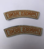 Naambandjes Prinses Irene wo2