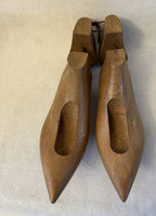 Houten schoenmal dames jaren 50-60
