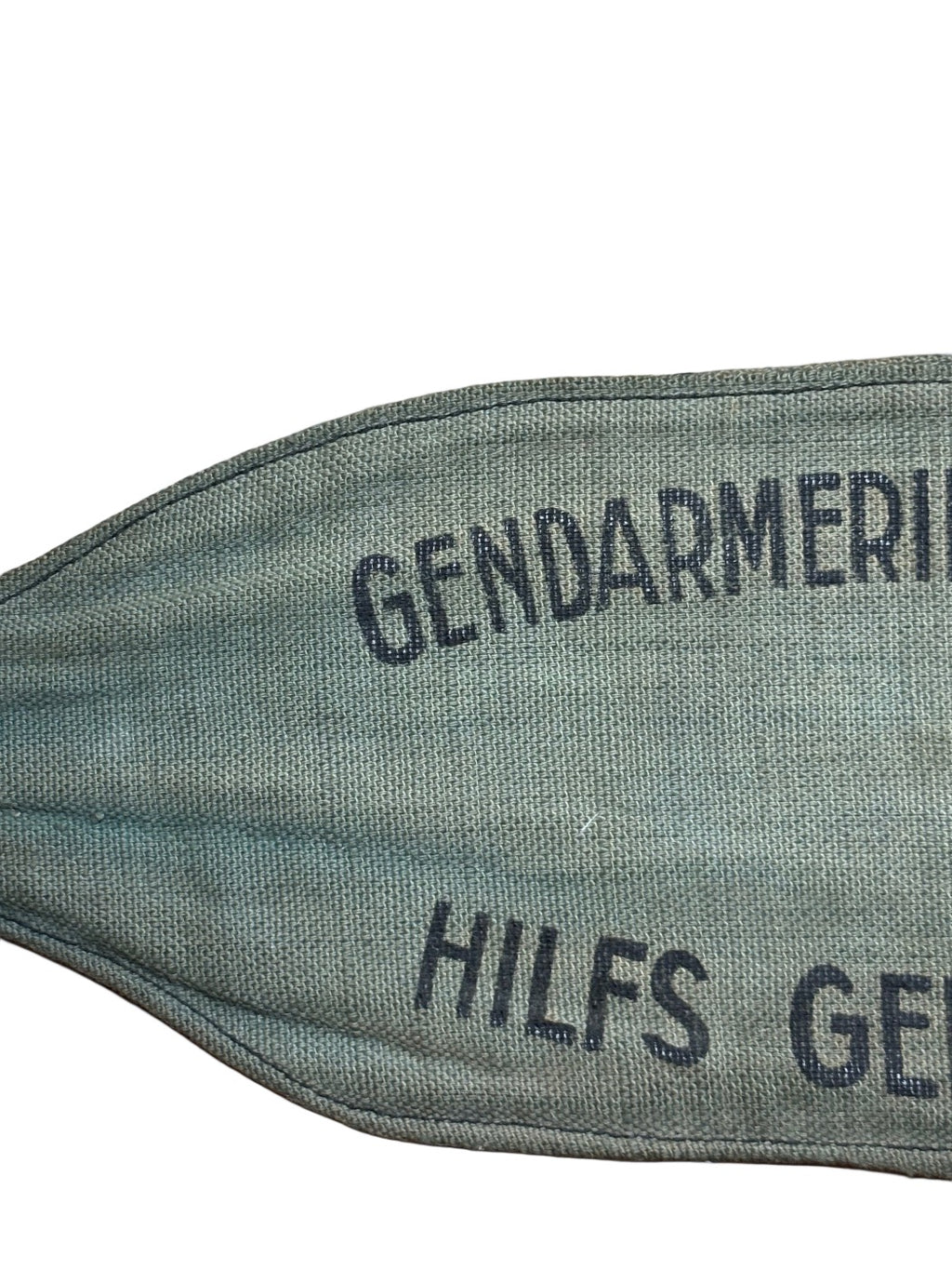 Zeldzame Franse Vichy Gendarmerie Auxiliaire Armband WW2