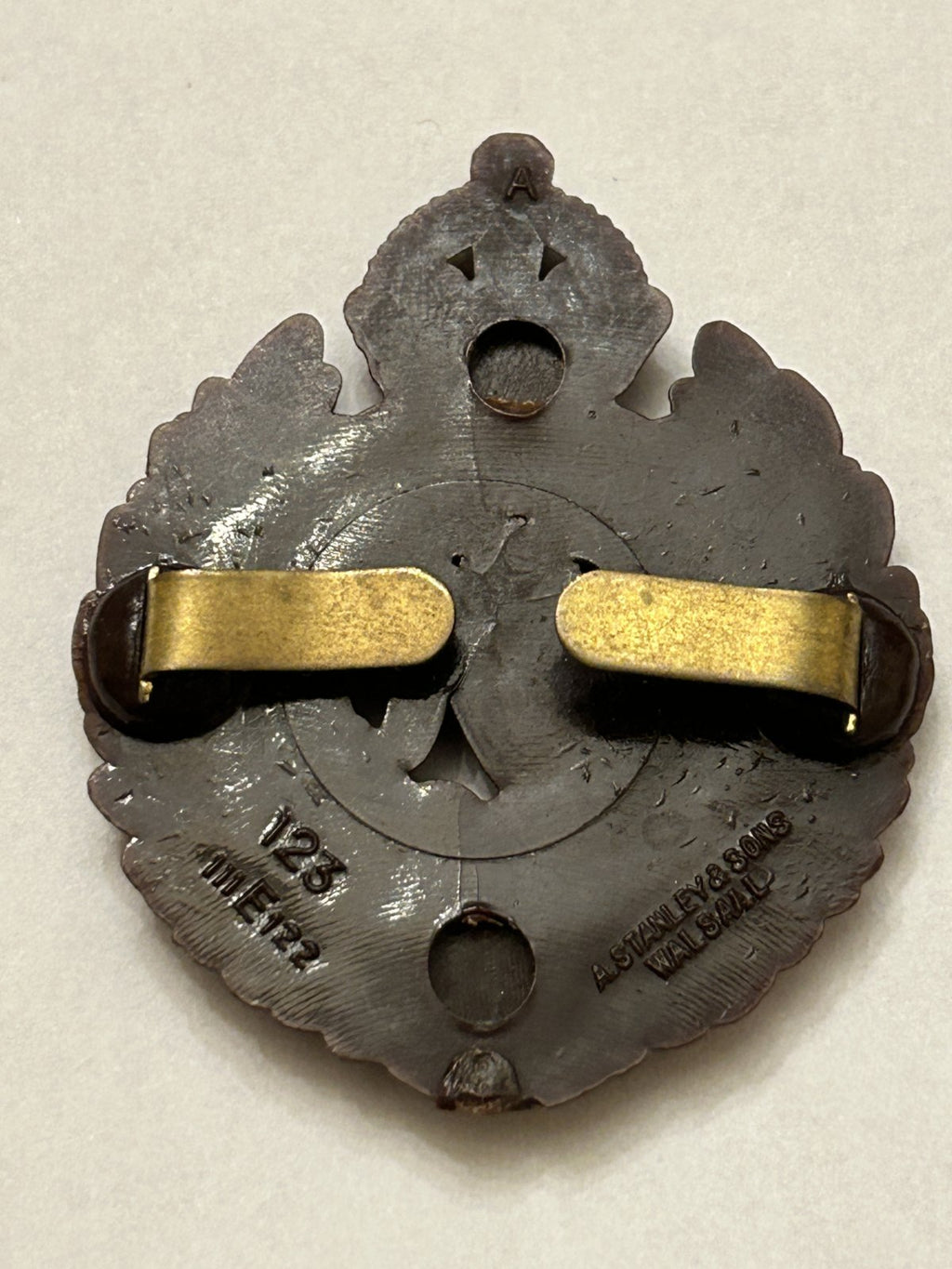 Eng. Royal Engineers cap badge ww2