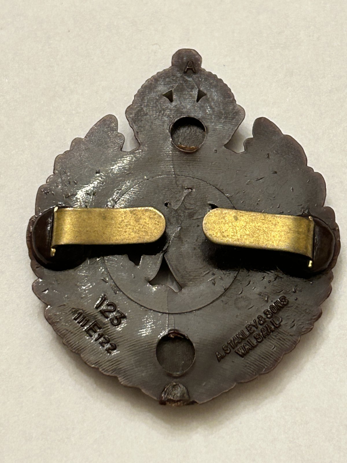 Eng. Royal Engineers cap badge ww2