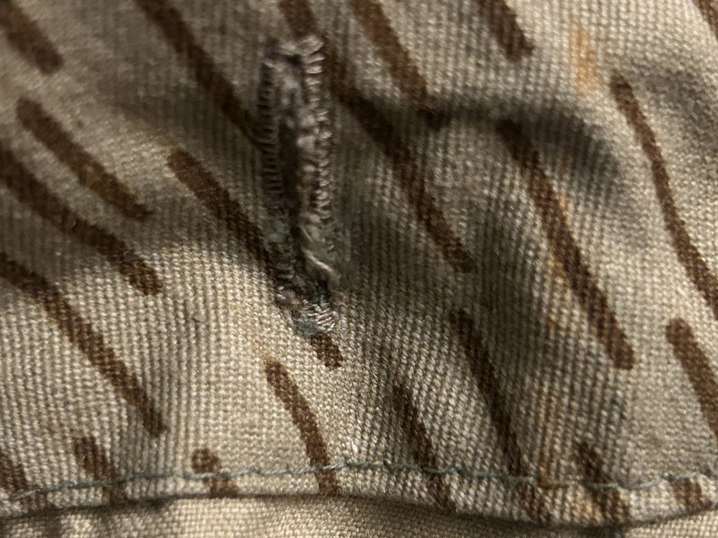 NVA 1ste type Strichtarn helm overtrek