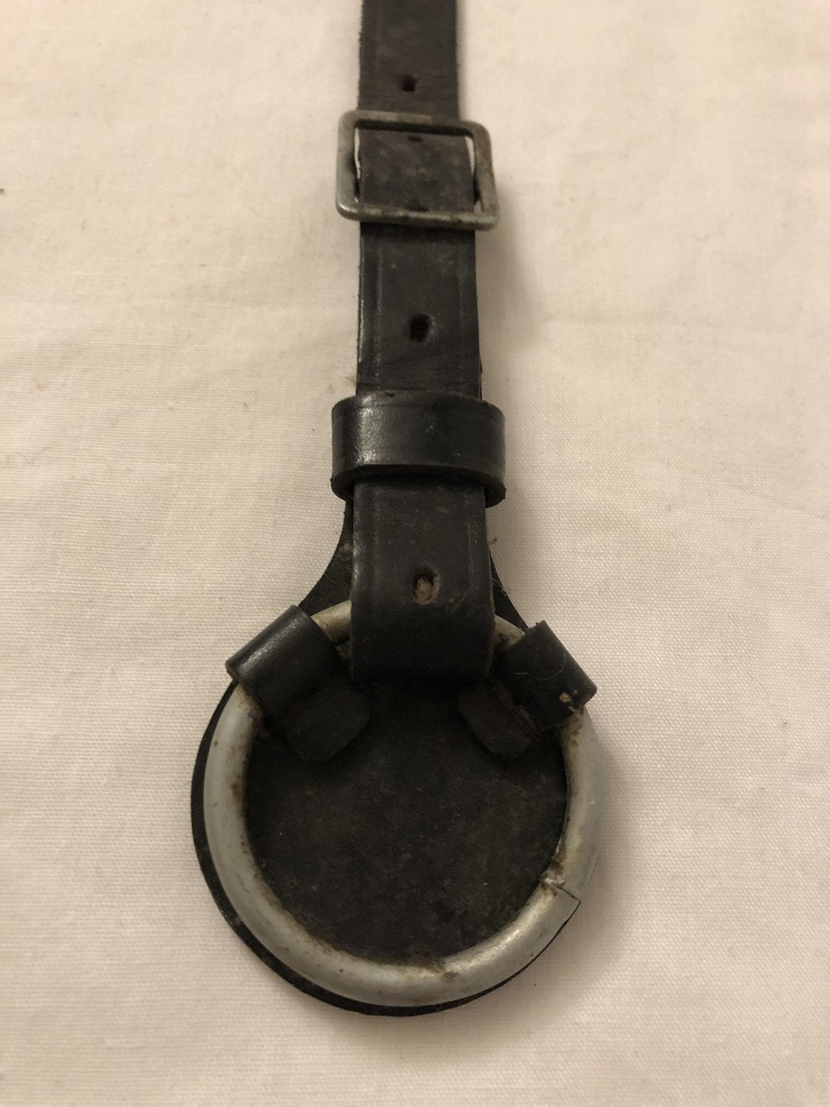 Lederen Y-riem passant