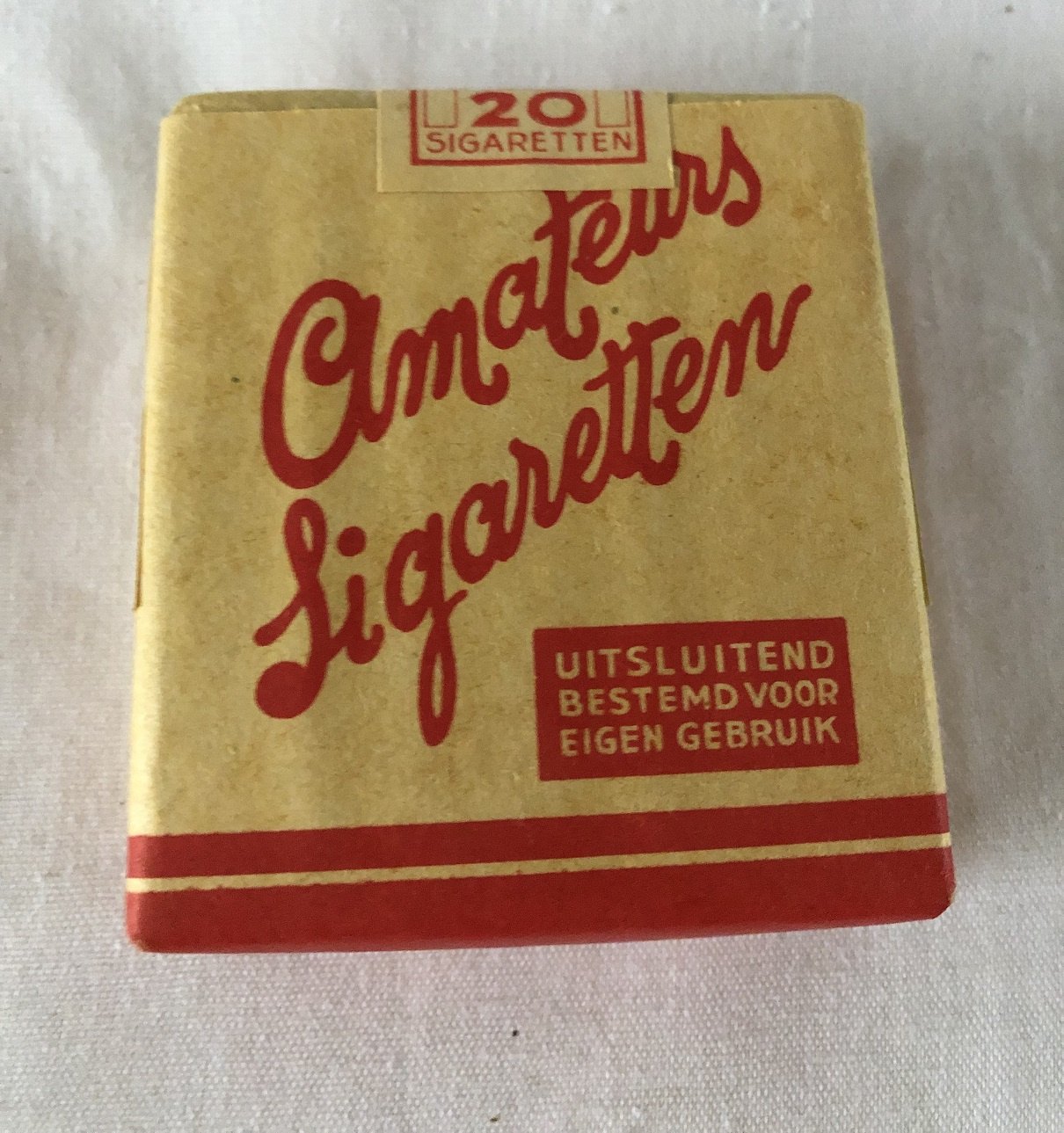 Pakje Amateurs Sigaretten