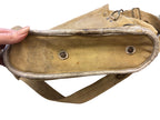 ANP Franse gasmaskertas met masker en filter WO2 1939