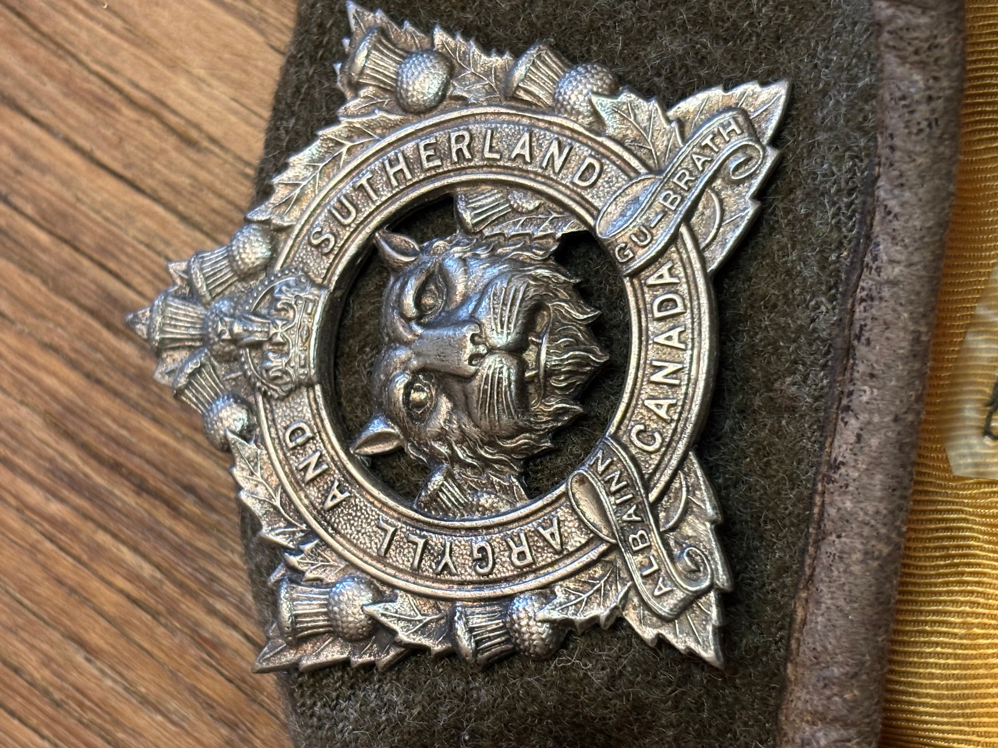 Original Canadian beret WW2