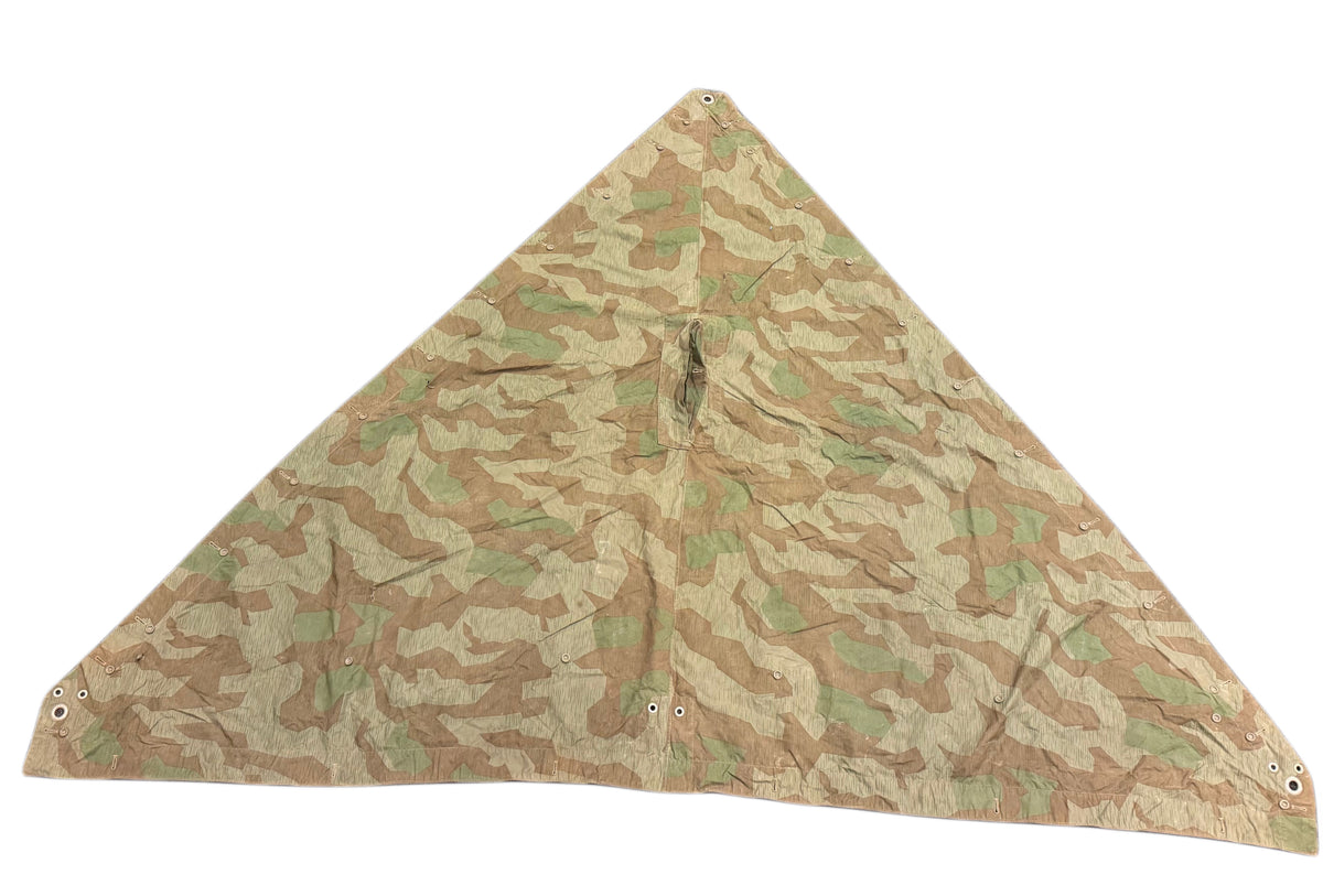 Original German Wehrmacht M31 Splittertarn camouflage shelter quarter