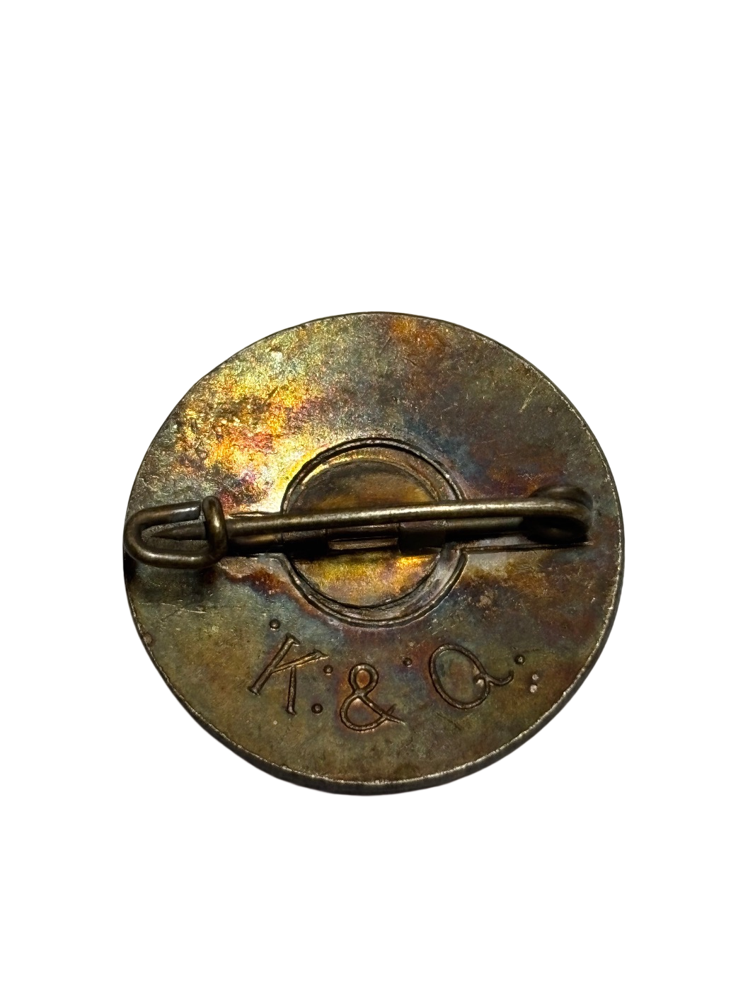 NSDAP supporter insigne Heim Ins Reich - Maker gemarkeerd K&Q