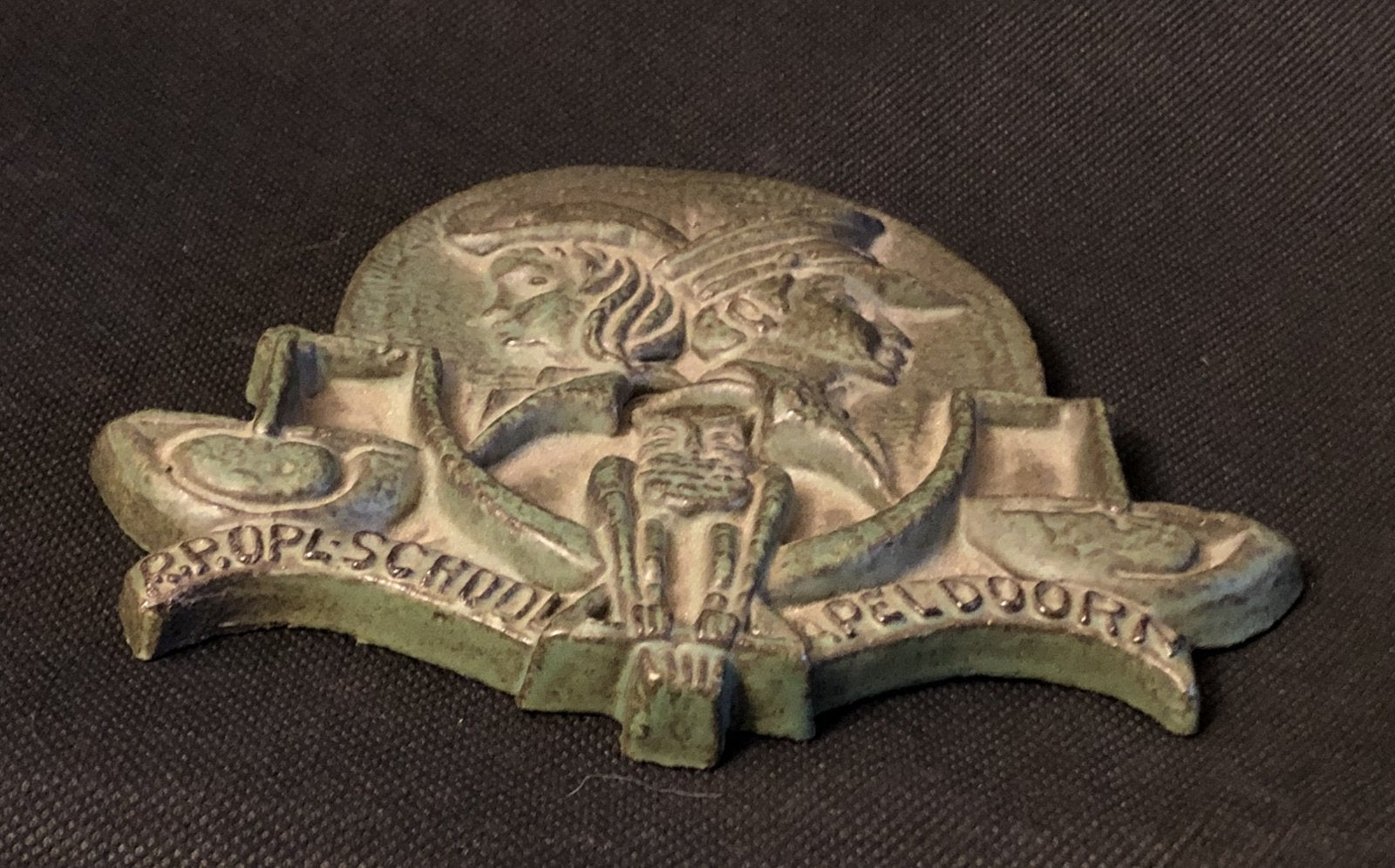 plaquette Rijks Politie Opleiding school Apeldoorn