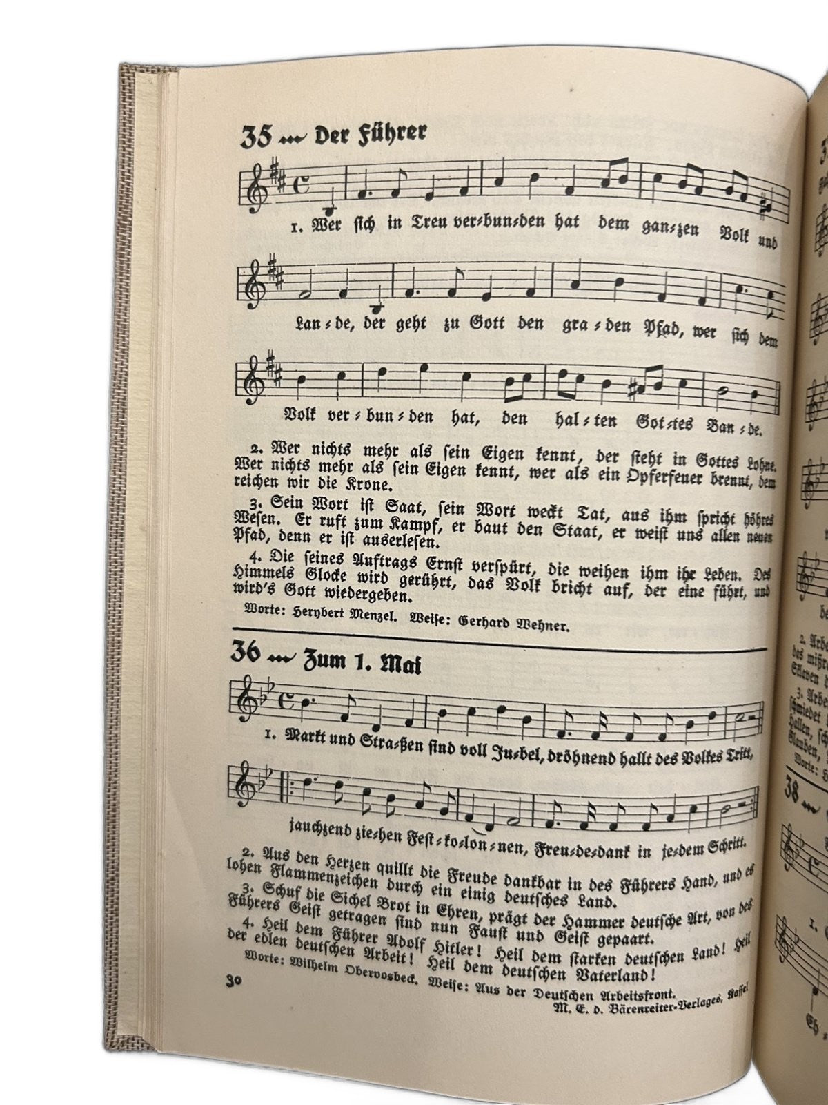 Singend wollen wir marchieren