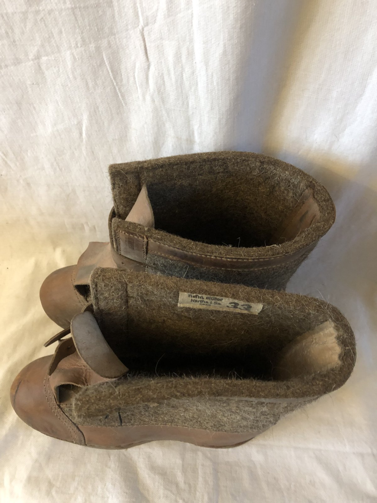 Wehrmacht  winter  Wachstiefels ww2