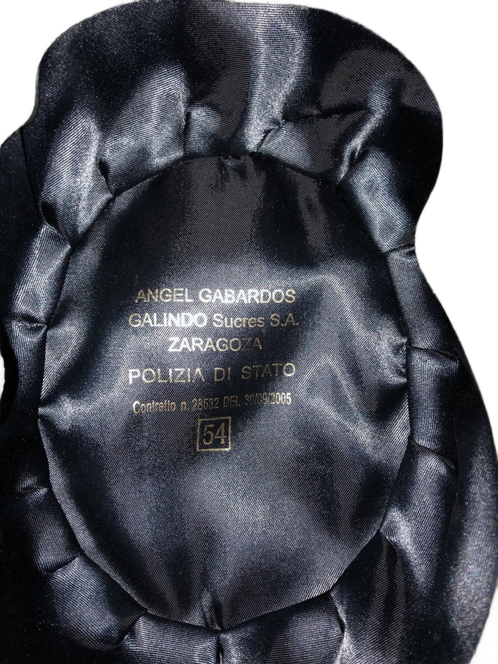 Italiaanse Staats Politie dames hoedje