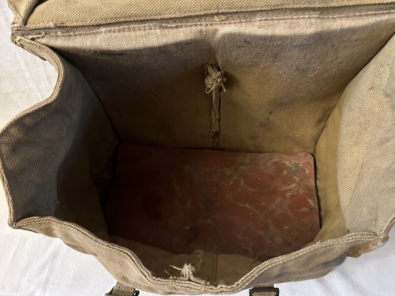 British ww2 Large food canteen Haversack 1940