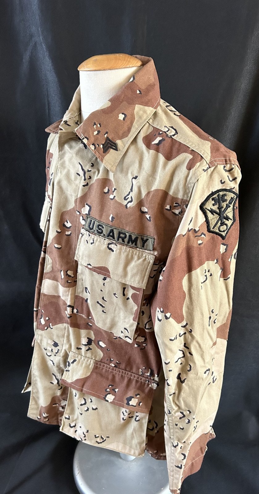 US Gevechts jasje Desert Storm Choclate chip camouflage