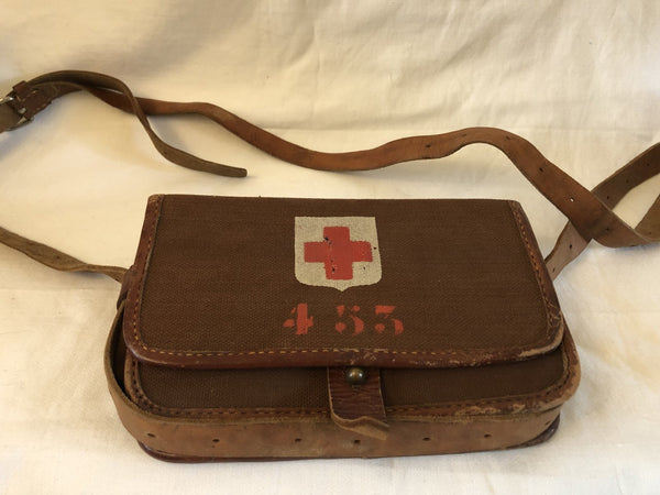 French Nurses Bag WWII hover image