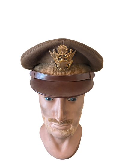 WW2 US Army Officers Crusher Cap size 7 1/8