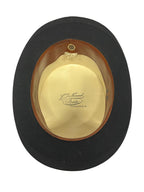 Haut-de-forme antique en soie noire 1900-1920