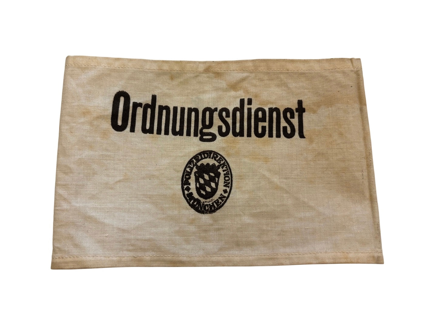 Zeldzame omkeerbare Ordnungsdienst & Stadtwacht Armband WW2
