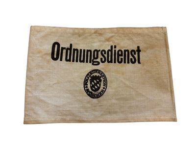 Zeldzame omkeerbare Ordnungsdienst & Stadtwacht Armband WW2