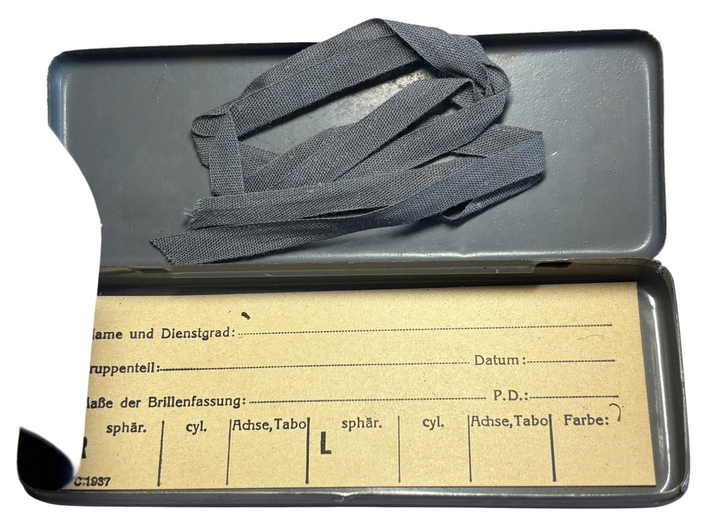 Wehrmacht Masken-Brille 1937 - Compleet