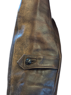 Franse Luchtmacht Pilotenjas 1939 WOII Leren Vliegerjas