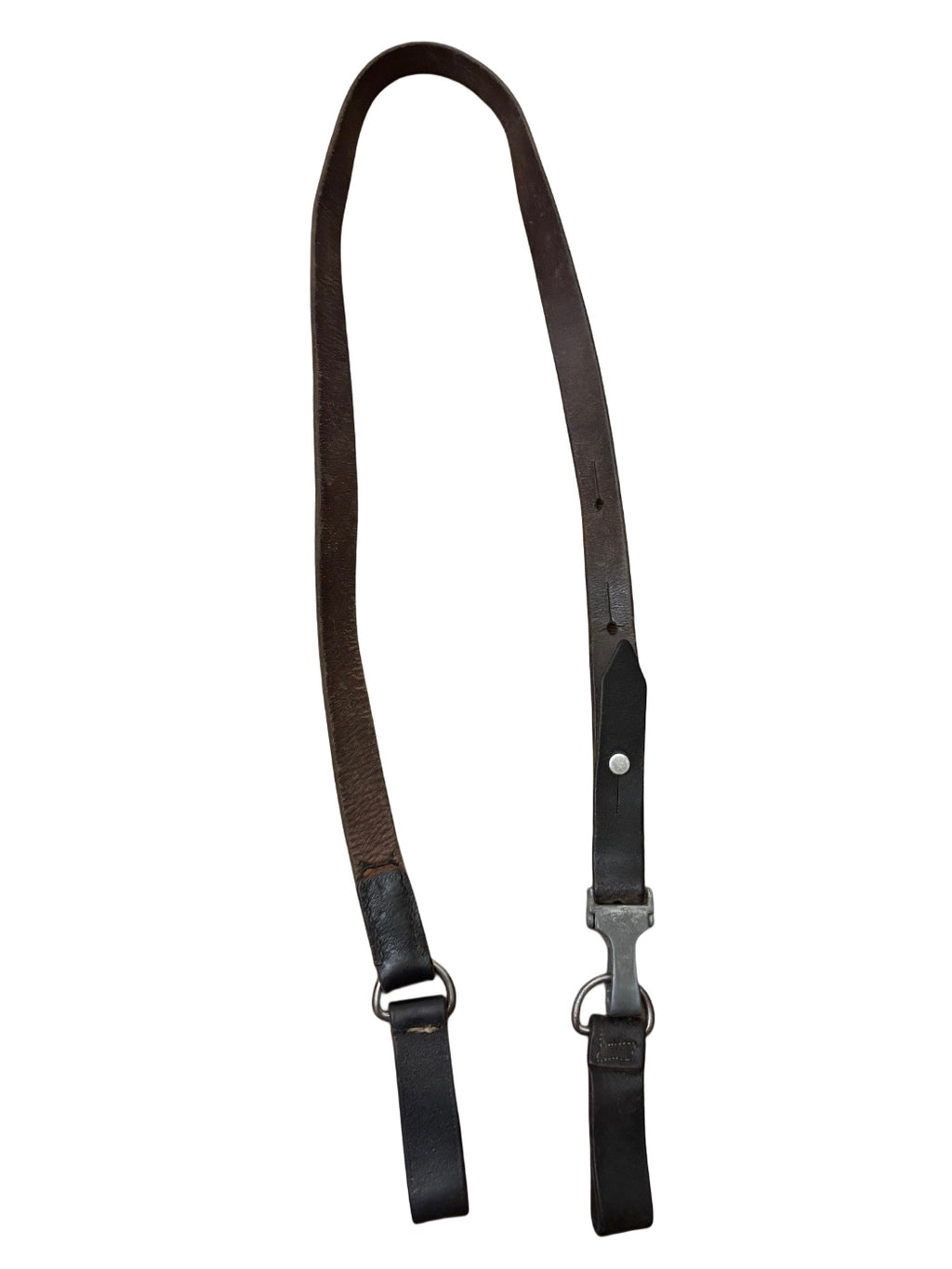 Black leather cross belt HJ WW2