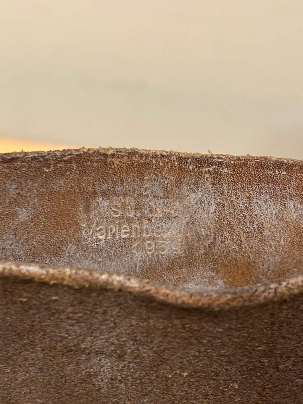 Duitse Wehrmacht Marschstiefel M39 1939 - buitgemaakt