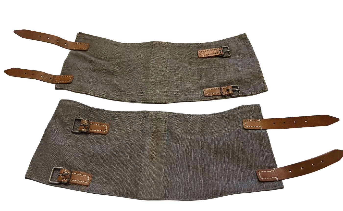 Wehrmacht / Waffen-SS Gaiters pair