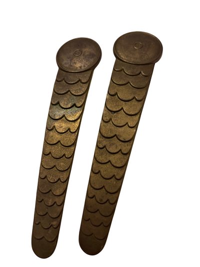 Antieke Franse sapeurs-pompiers helm schubriemen M1885