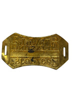 Dutch Bicycle Tax Plate 1937-1938