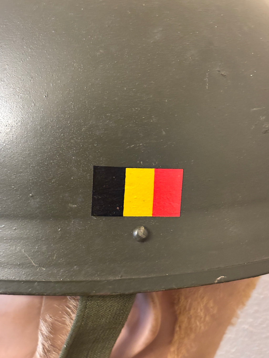 Belgian RECCE helmet maker Sartel 1952