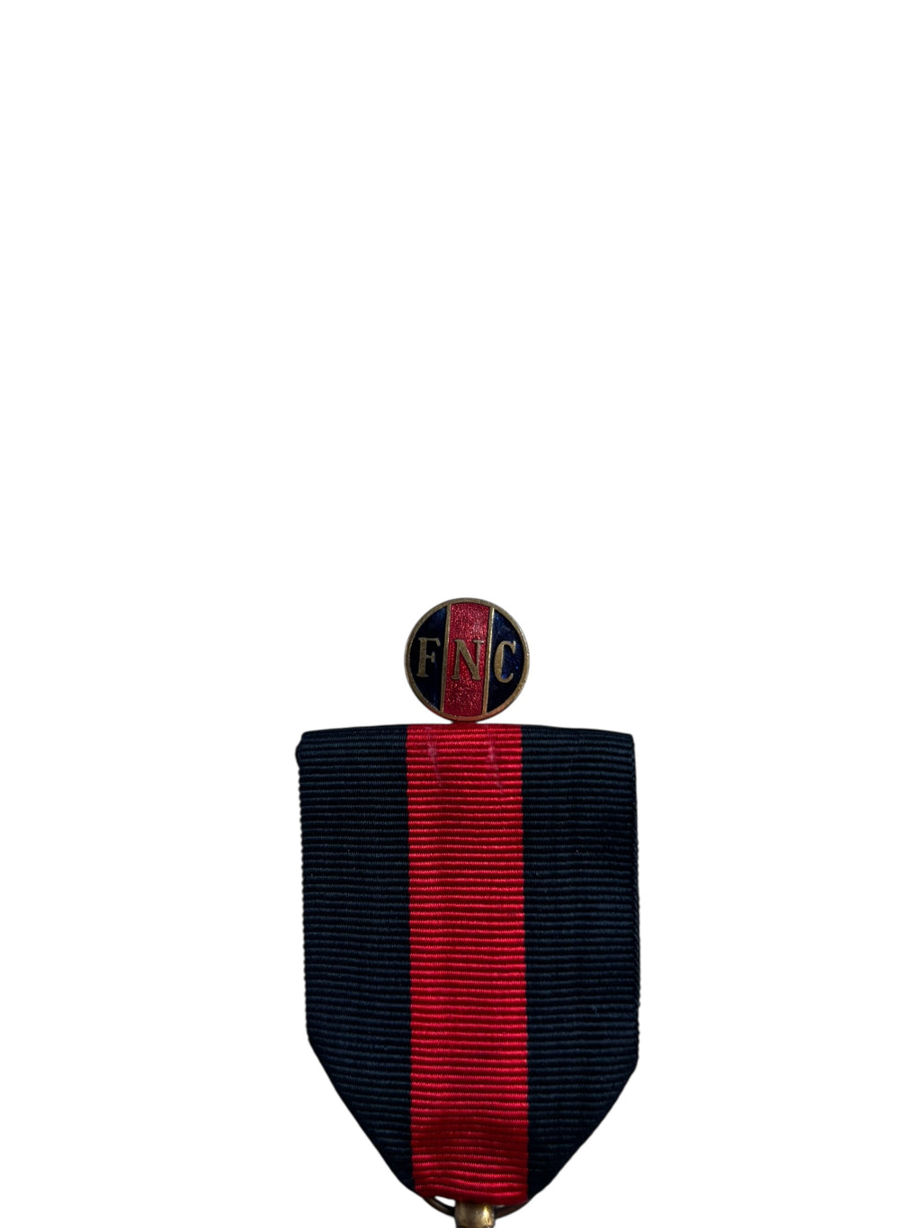 Belgische oud-strijdersmedaille met speld F.N.C.