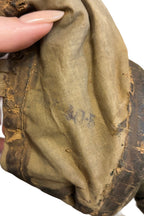 ANP Franse gasmaskertas met masker en filter WO2 1939