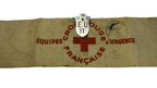 French Red Cross armband WWII dated