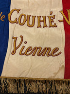 Zeldzame Frans zijden veteranenvaandel - Poilus d’Orient & T.O.E. - Couhé-Vérac, Vienne WW1