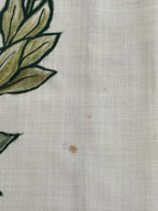 Uniek zeldzaam WO1 handgeschilderd herdenkingsvaandel linnen 2 x 2,15 M