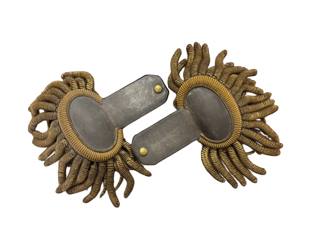 Marine-Officiers Epauletten – Nederland ca. 1880–1910 – J.P. Mol Breda