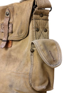 ANP Franse gasmaskertas met masker en filter WO2 1939
