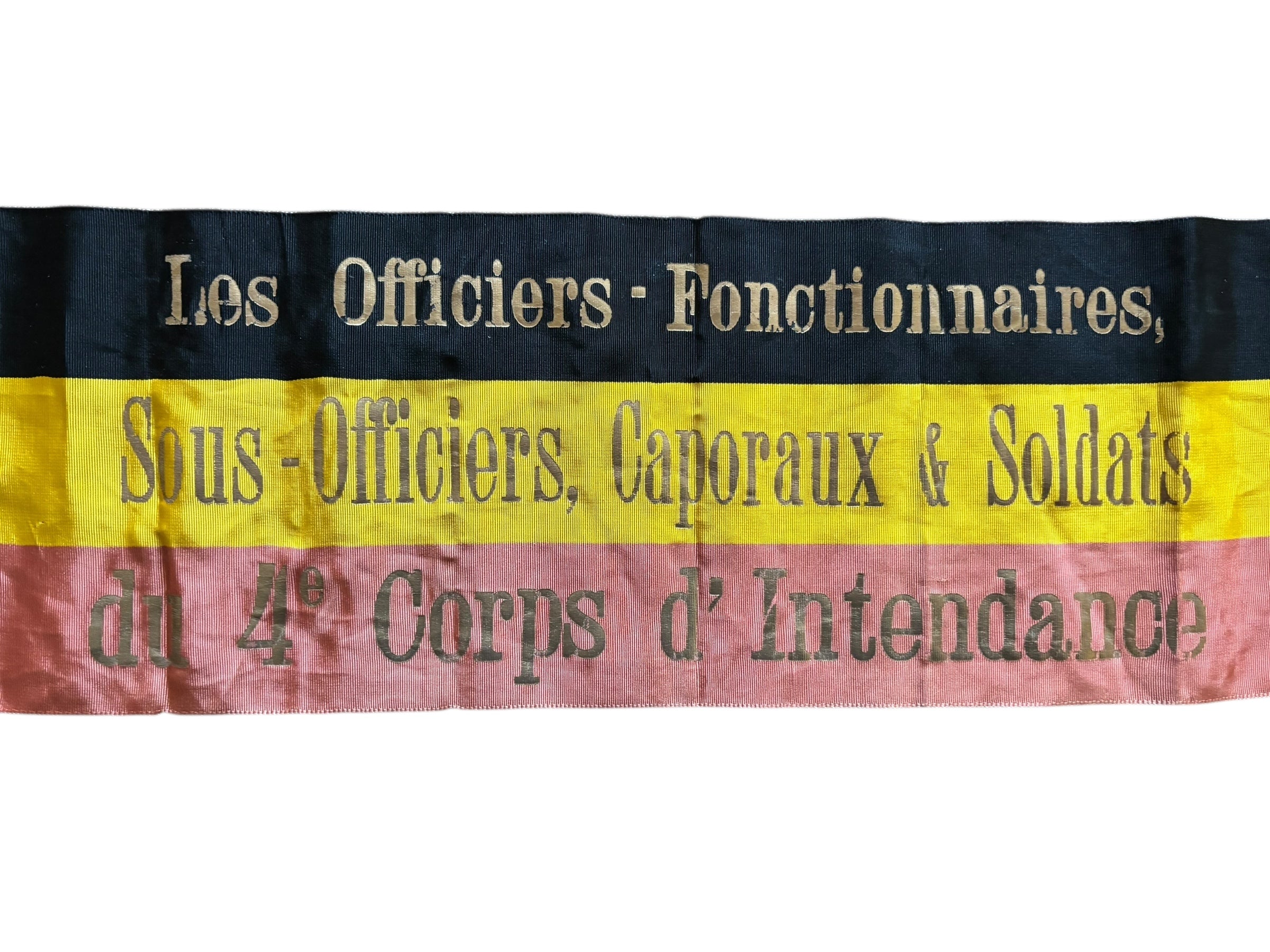 Belgisch militair herdenkingslint 4e Corps d’Intendance