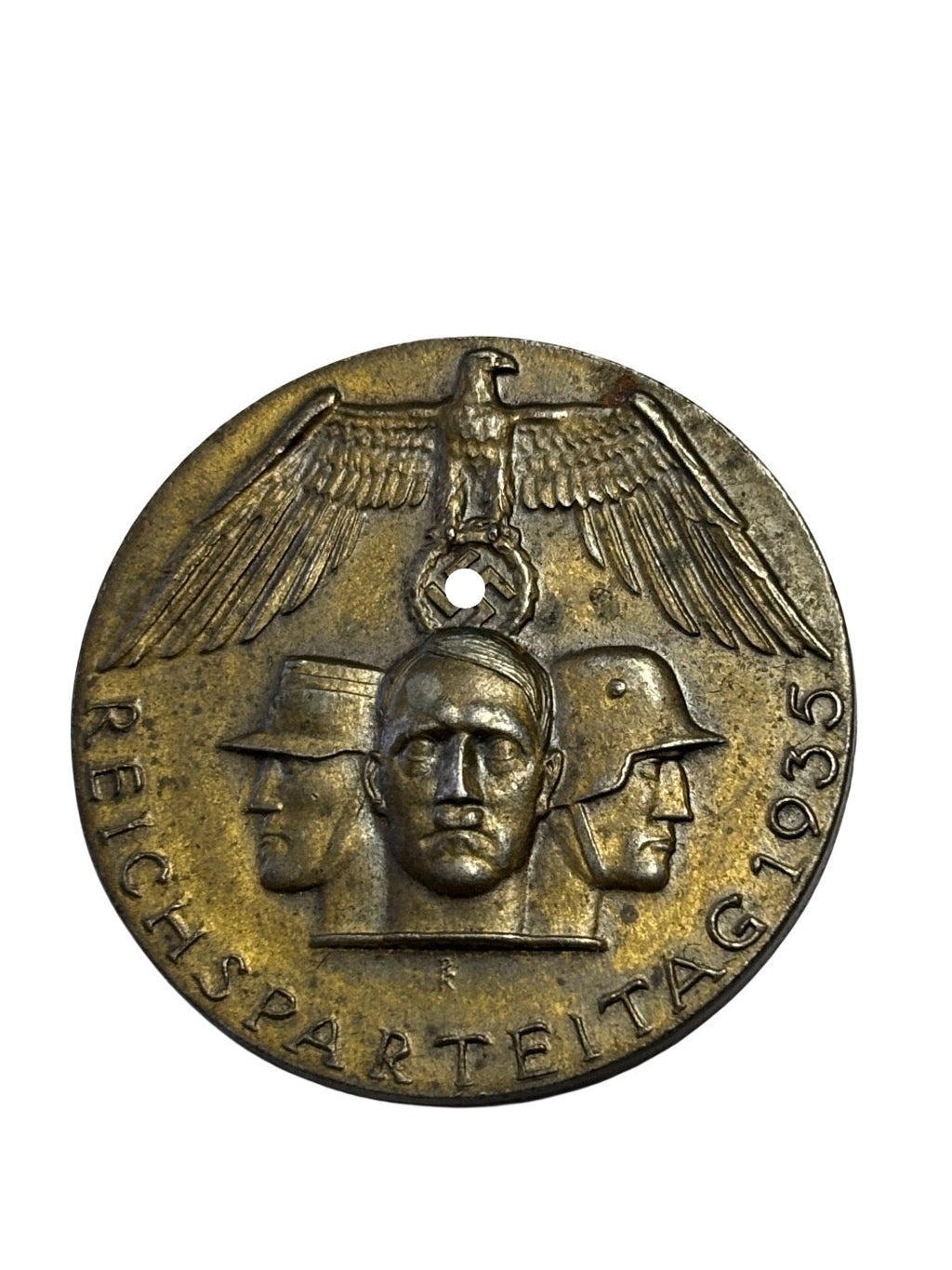 Reich Party Congress 1935 Event Badge - Balmberger NBG