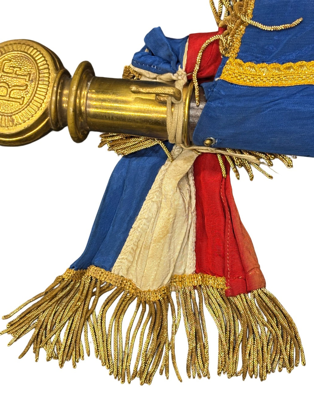 Zeldzame Frans zijden veteranenvaandel - Poilus d’Orient & T.O.E. - Couhé-Vérac, Vienne WW1