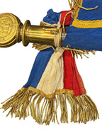 Zeldzame Frans zijden veteranenvaandel - Poilus d’Orient & T.O.E. - Couhé-Vérac, Vienne WW1