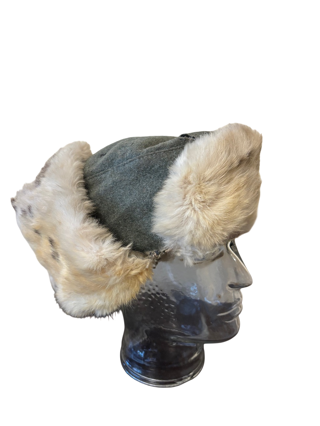 Pelzmütze d'hiver de la Wehrmacht / Waffen-SS