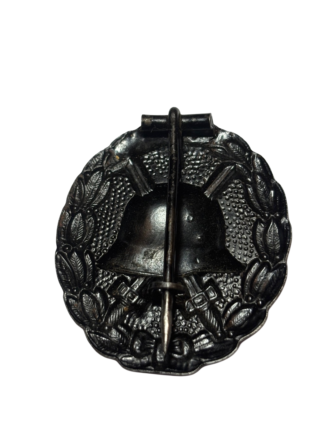 Verwundetenabzeichen in zwart